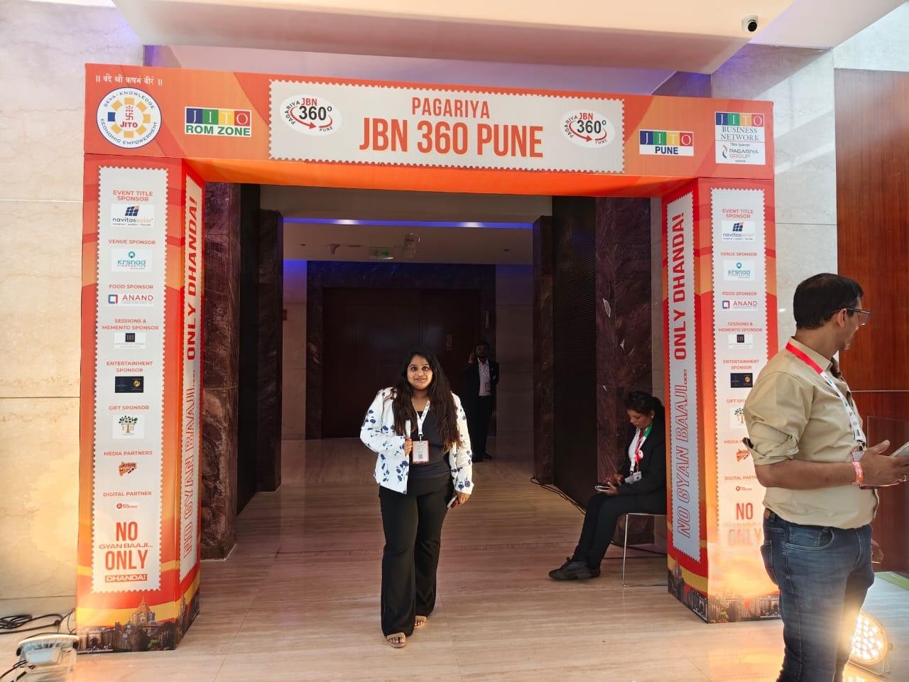 Maitrii Shahh at JBN 360 Pune — JITO Business Network